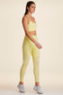 Alala | Crop Vamp Tight in Buttercup